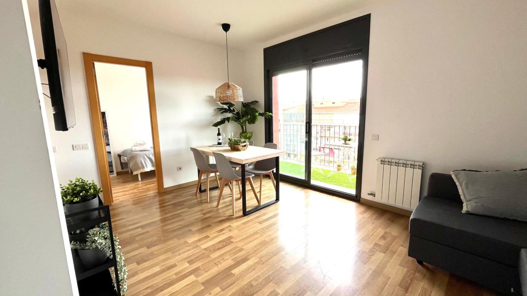 Apartamento Con Terraza By Prestigi ตาราสซา ภายนอก รูปภาพ
