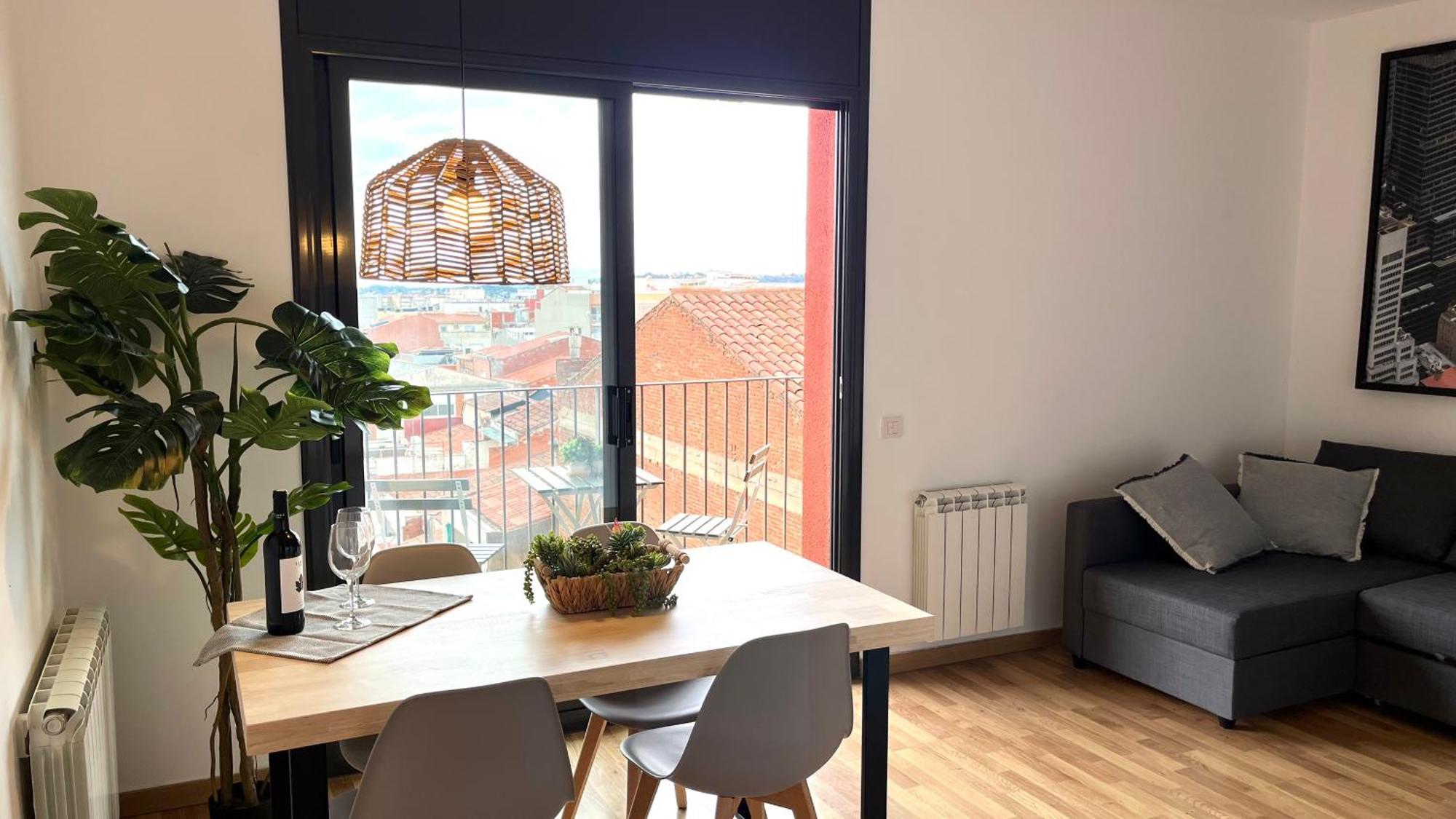 Apartamento Con Terraza By Prestigi ตาราสซา ภายนอก รูปภาพ